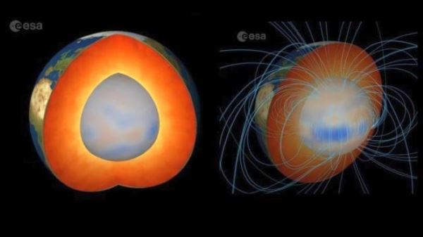 Загадочные магнитные волны во внешнем ядре Земли